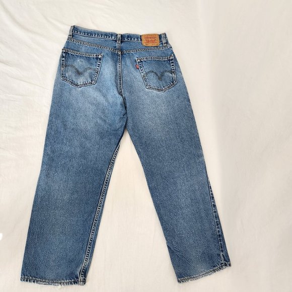 USA LEVI'S 550 VINTAGE Unisex Relaxed Fit  Baggy High Rise Jeans Size W36 L30. - Picture 4 of 16